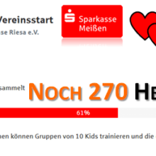 Noch 270 Herzen…