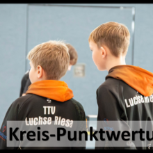 Vielversprechendes vom Kreis-Punktwertungsturnier